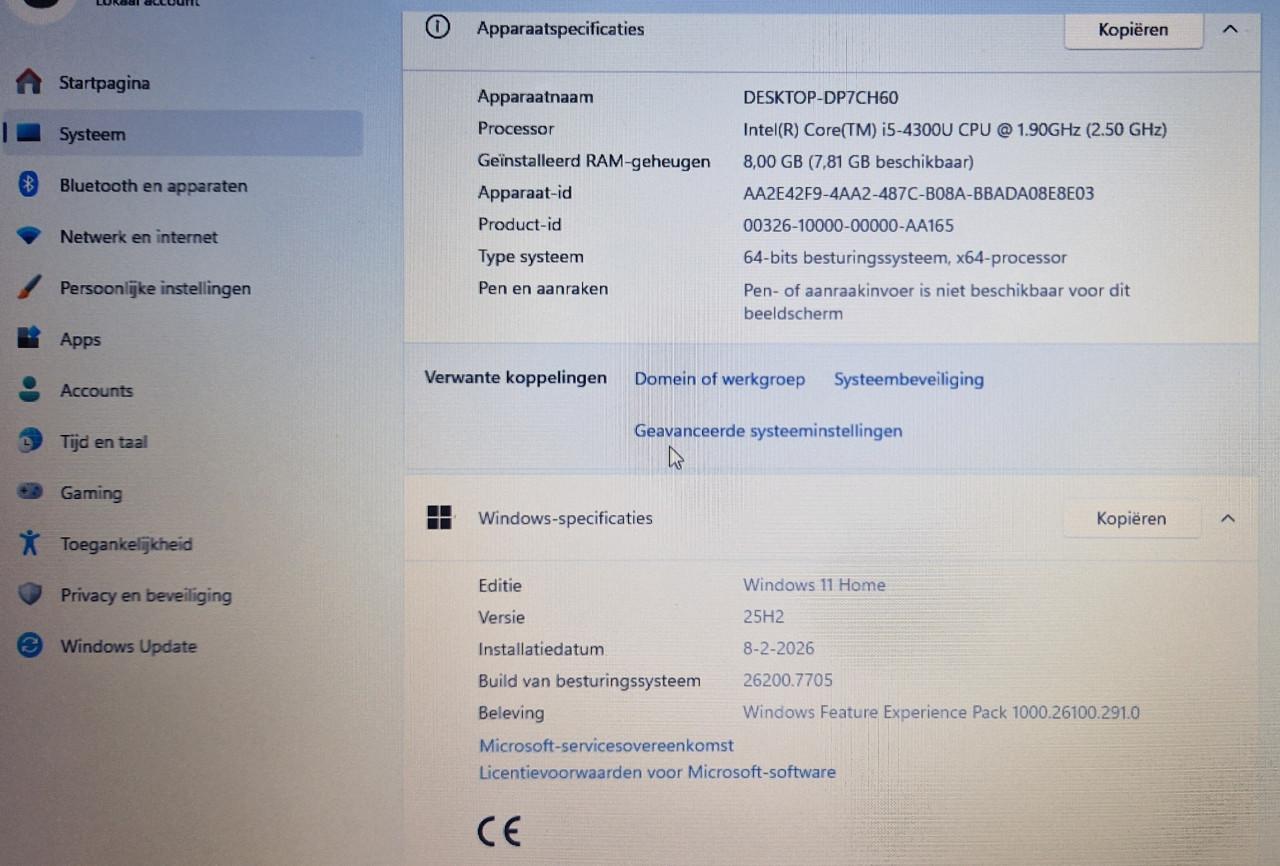 HP ELITEBOOK 840 14 inch 168GB SSD/8GB RAM Windows 11  Intel I5