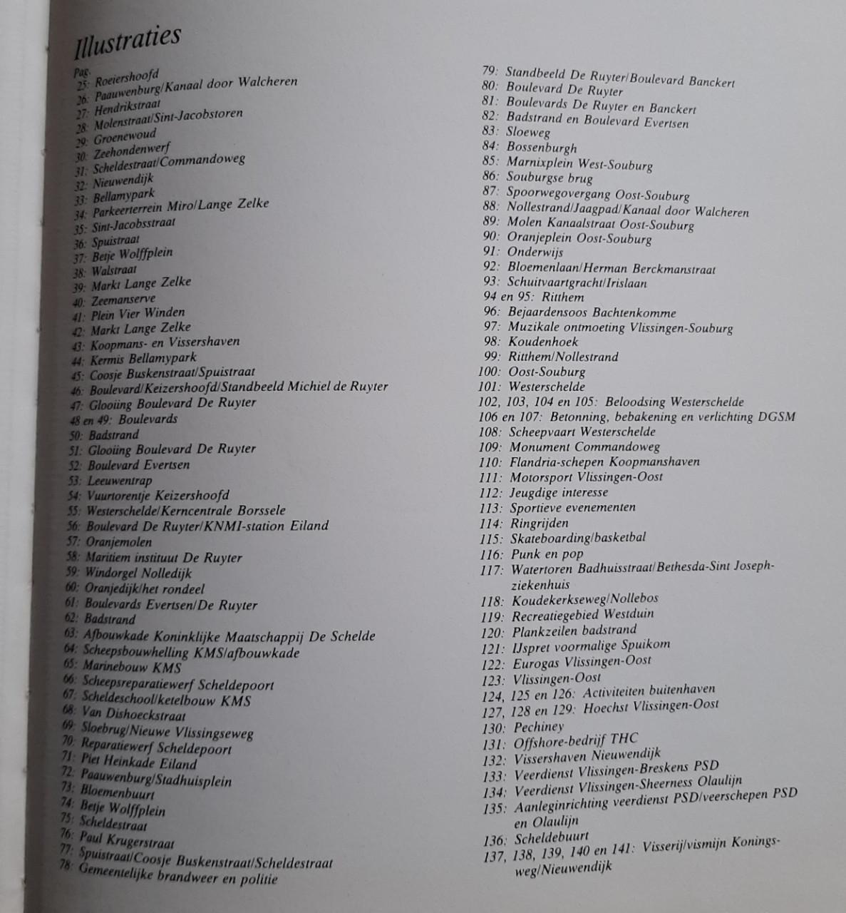 Vlissingen tussen eb en vloed, door Ed Reindersma e.a.