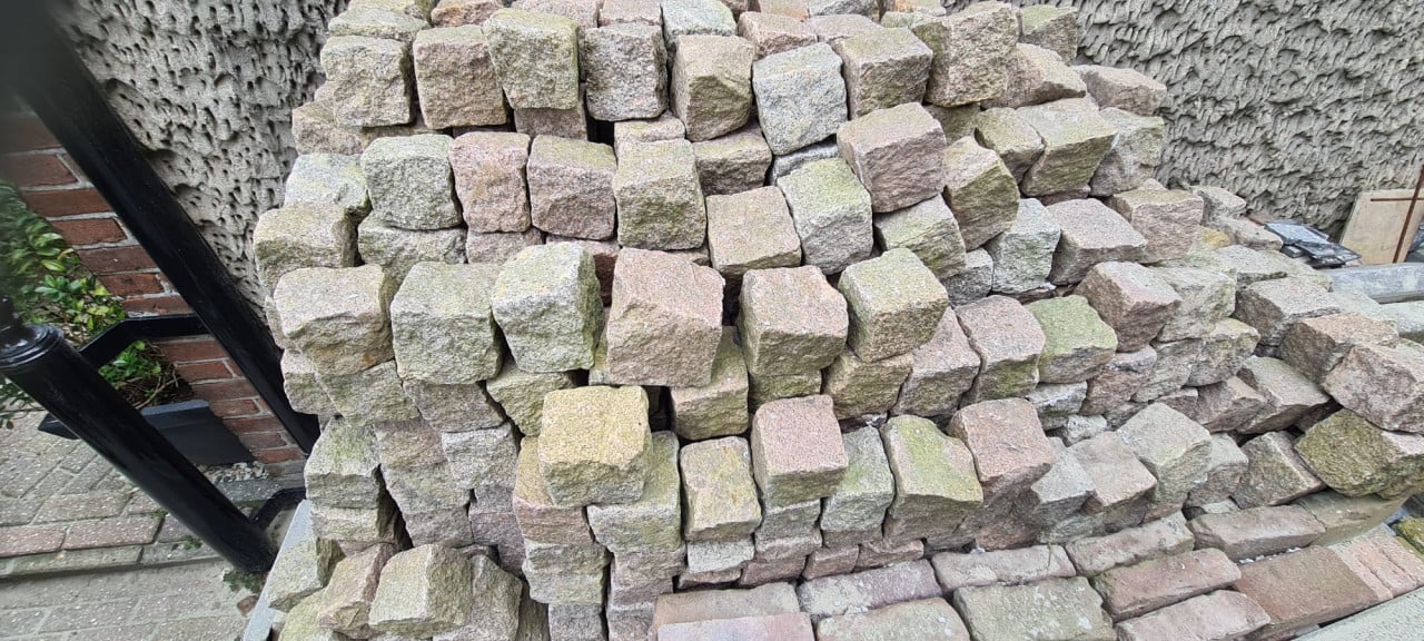 Basalt blokjes