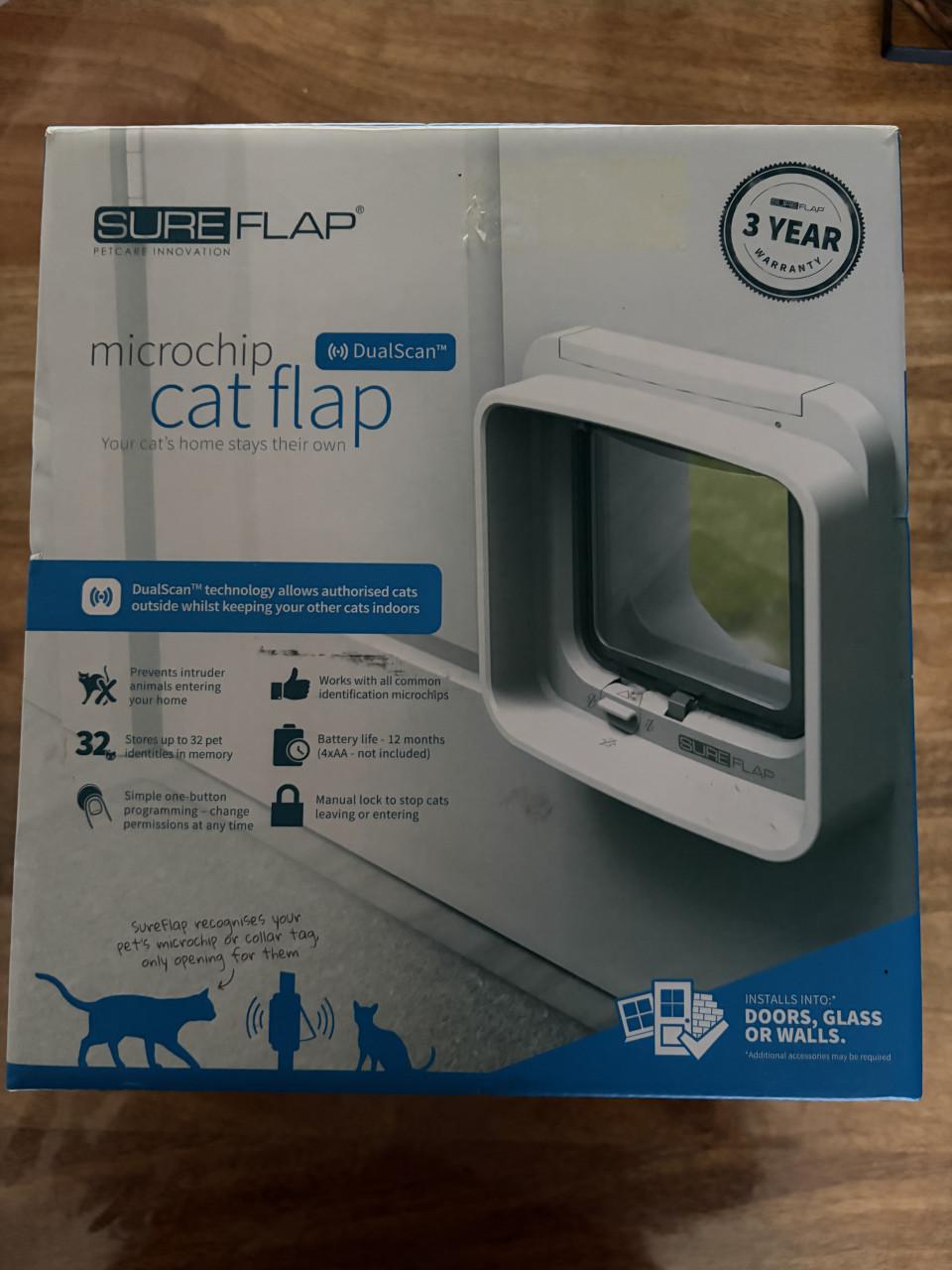 Kattenluik sureflap dual sense