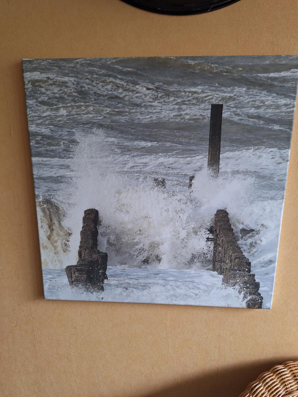 Grote canvas zee