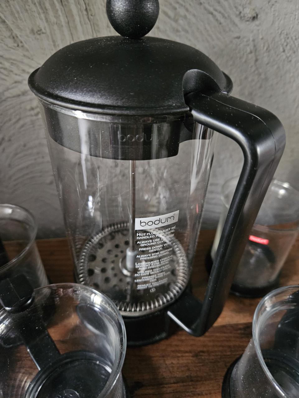 Nieuwe Bodum Brazil French Press Koffiezetapparaat Set - 12 Delig