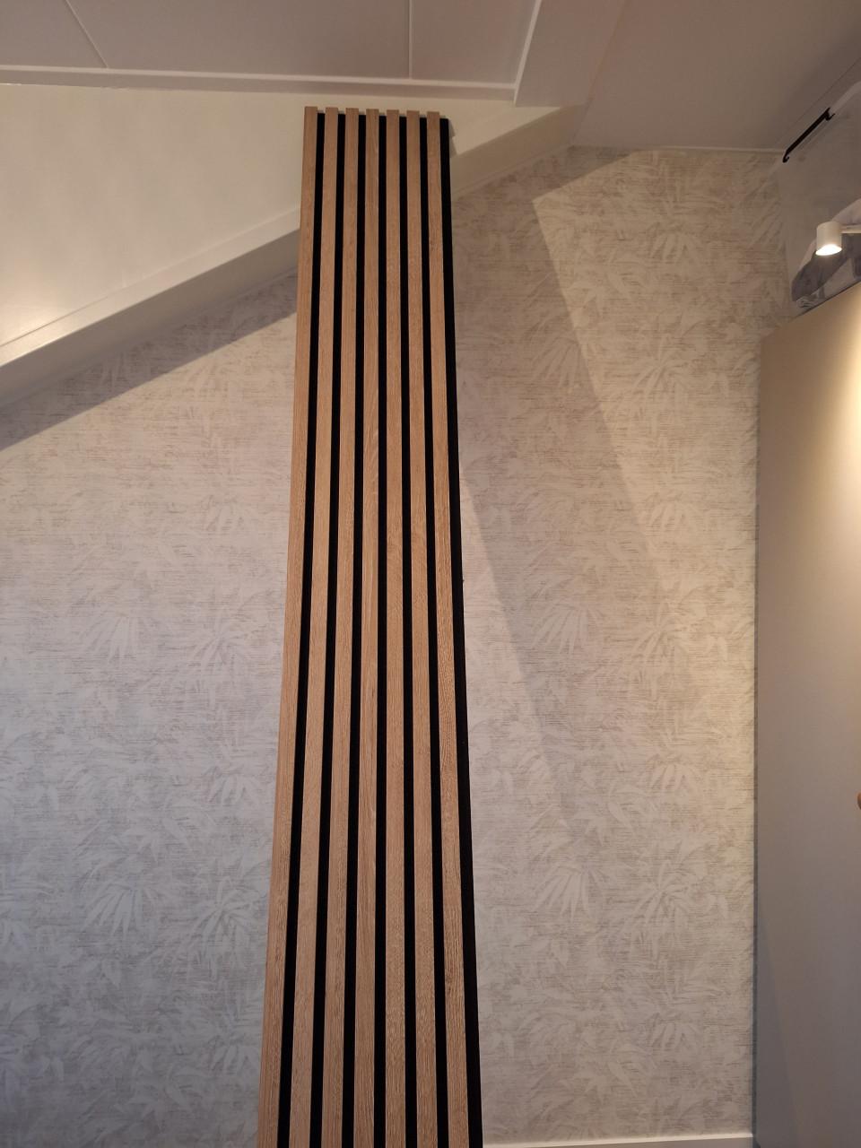 CanDo Lattenwand Acoustic Licht Eiken 260x30cm