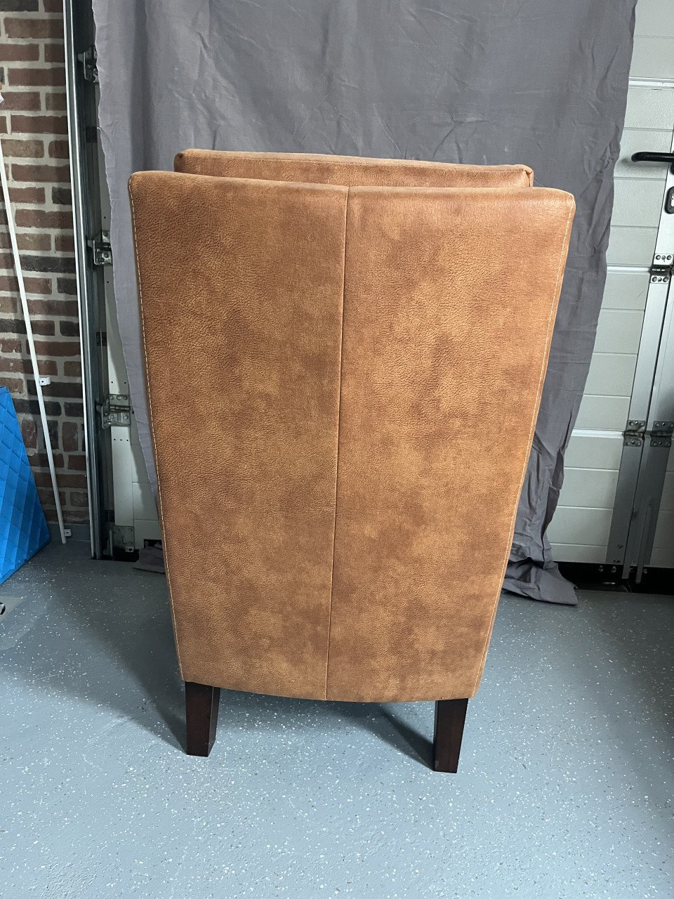 Lederen fauteuil