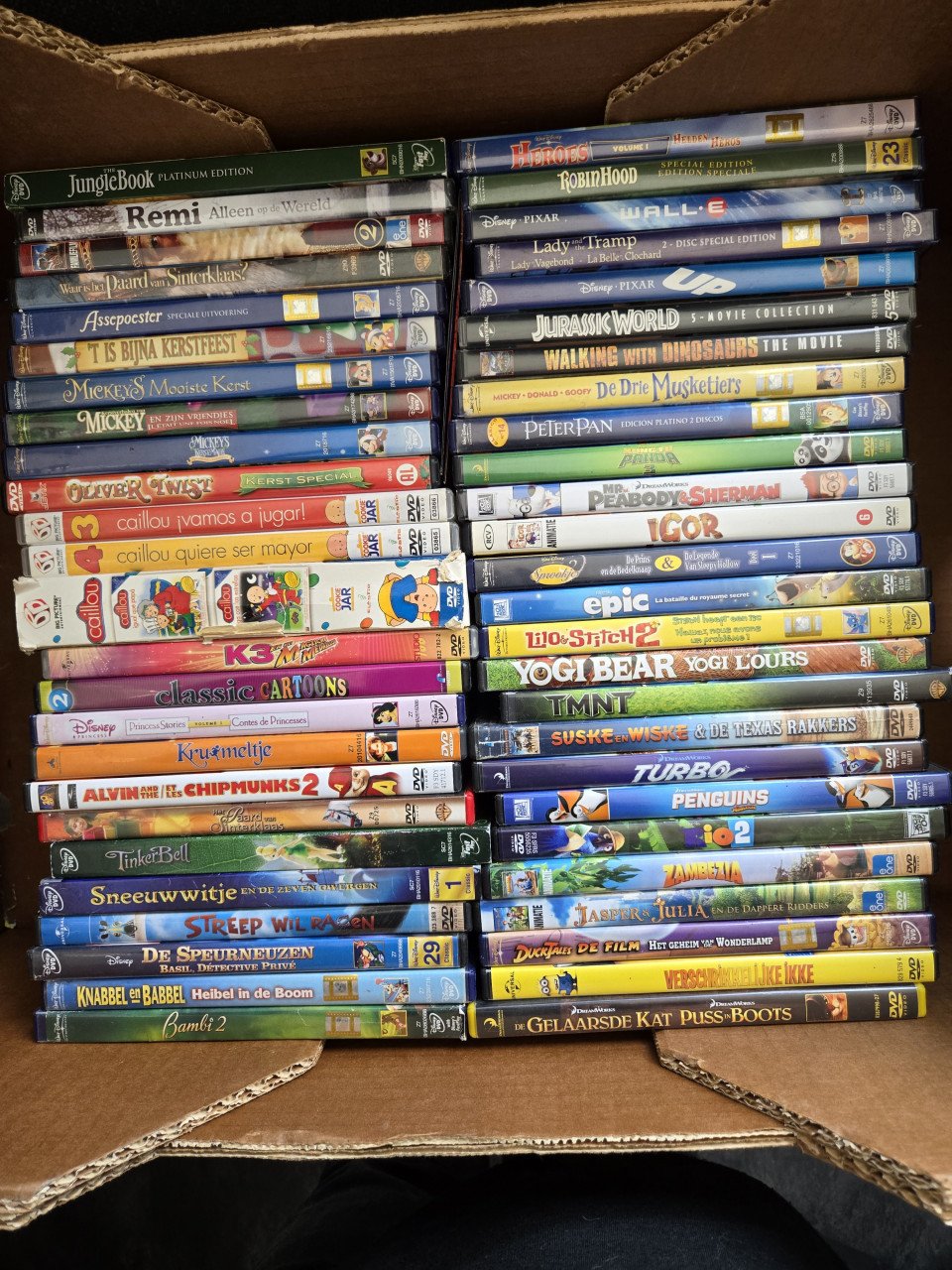 52 x Kinder dvd