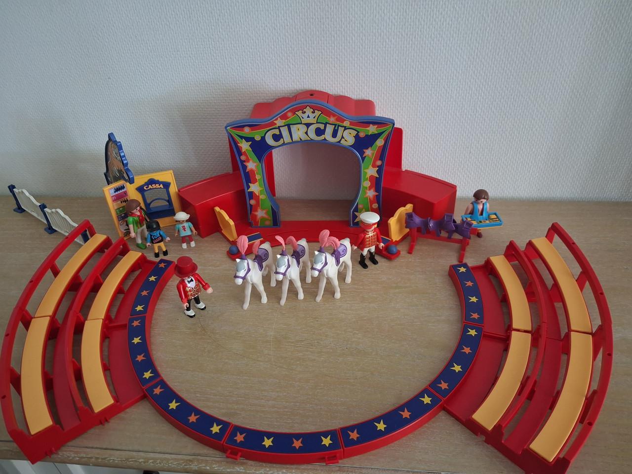 Playmobil circus met paardenact setnr 5057