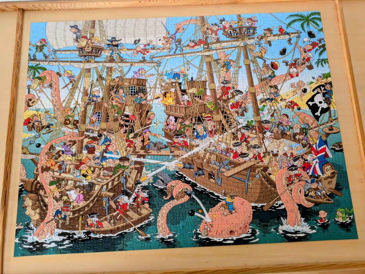 Piraten puzzel