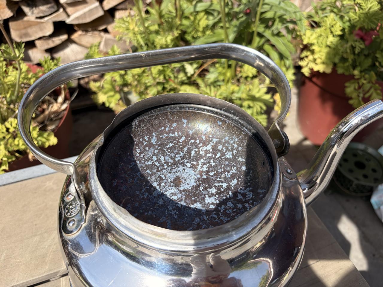 Grote maat Theeketel D.E. Vintage