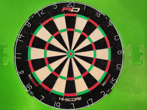 Dartset - Red Dragon dartboard, Surround & NAPI Professionele darts set