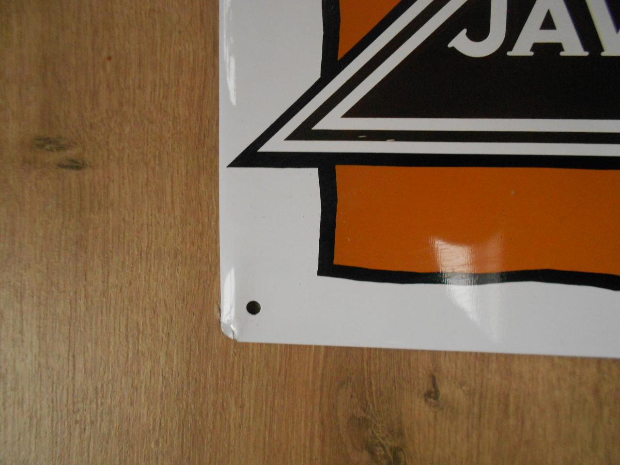 Vintage reclamebord Javaanse jongens.