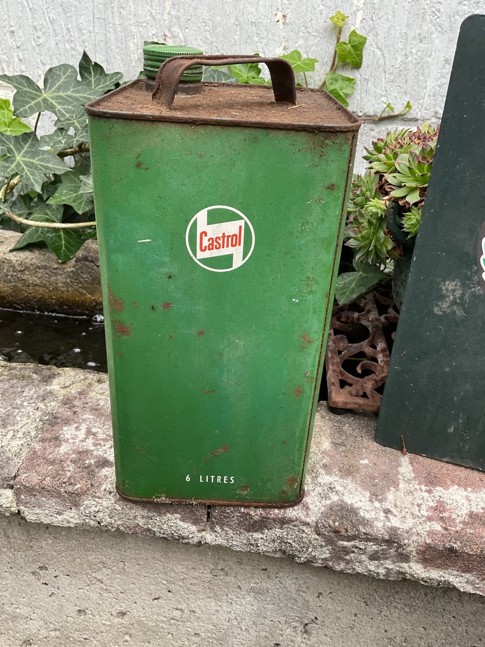 Oud blik Castrol 6 liter