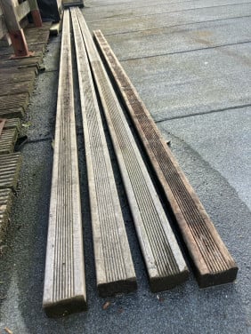 Tuinbalk/onderregel