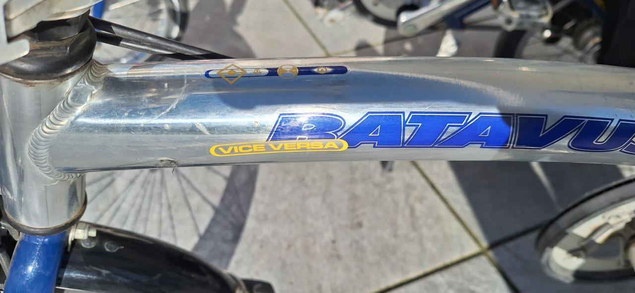 2 x Batavus Vice Versa vouwfiets met nexus 4 versn, met snaaraandrijving