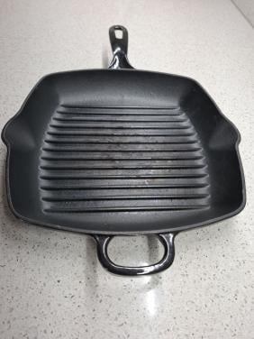 Gietijzeren grillpan