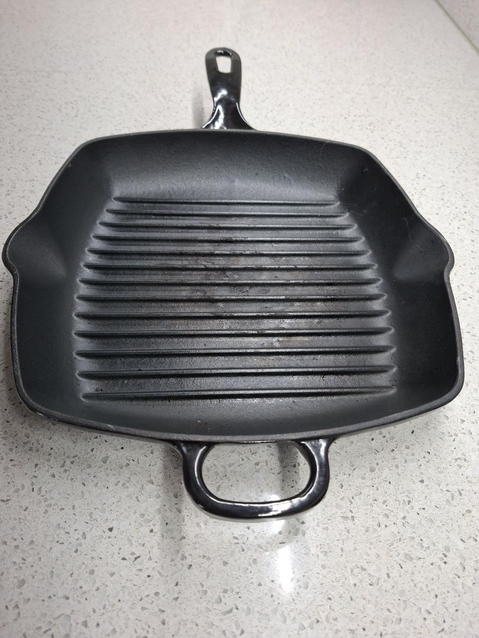 Gietijzeren grillpan