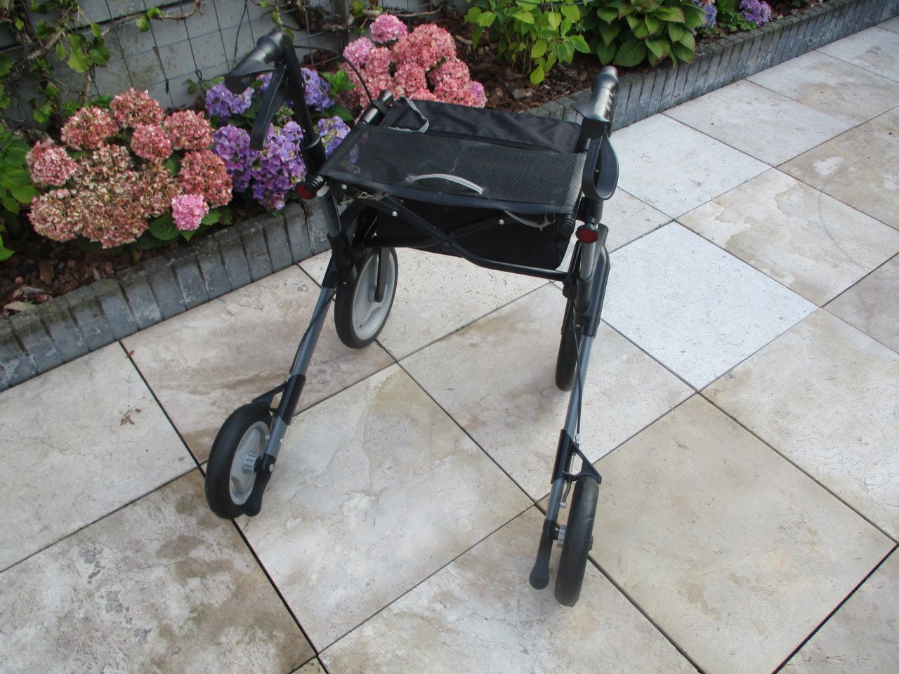 Zgan Topro Olympos opvouwbare lichtgewicht rollator met grote Softwielen