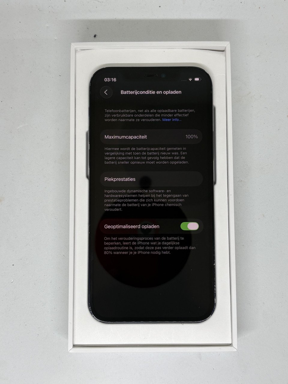 IPhone 12 zwart 64GB