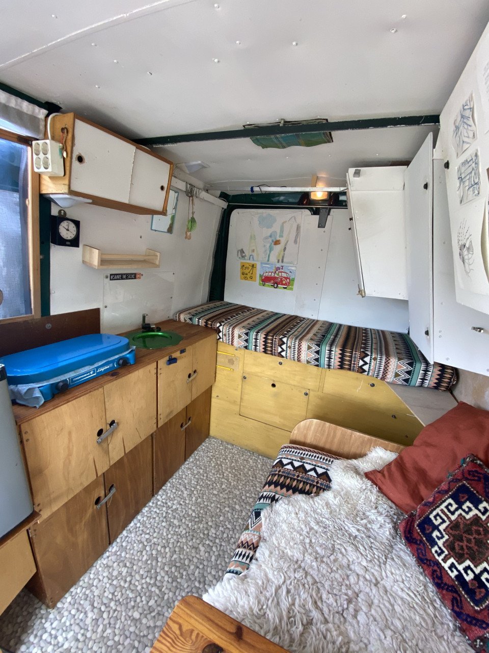 Kampeerbusje/camper te koop Peugeot Boxer off grid kamperen