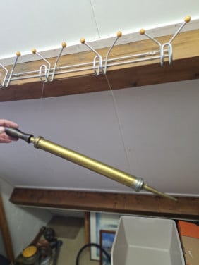 Te koop koperen spuit