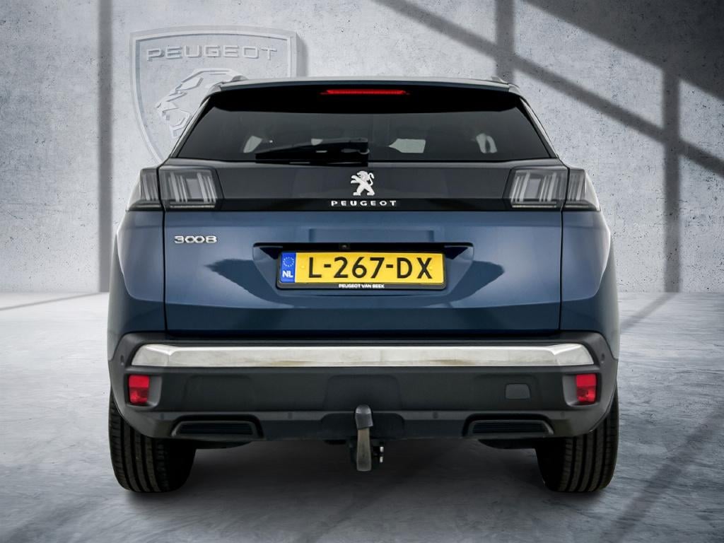Peugeot 3008 130 pk blue lease allure | rijklaar | trekhaak | elektrische a