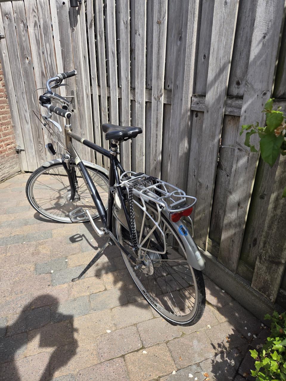 Gebruikte fiets, maar alles naar behoren werkend!