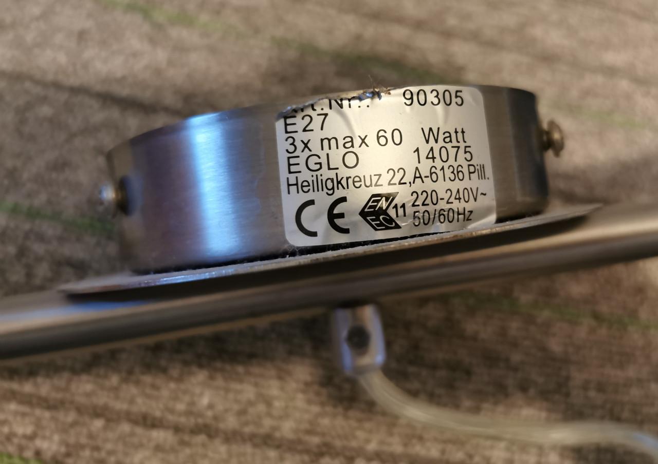 Glazen Eglo hanglamp