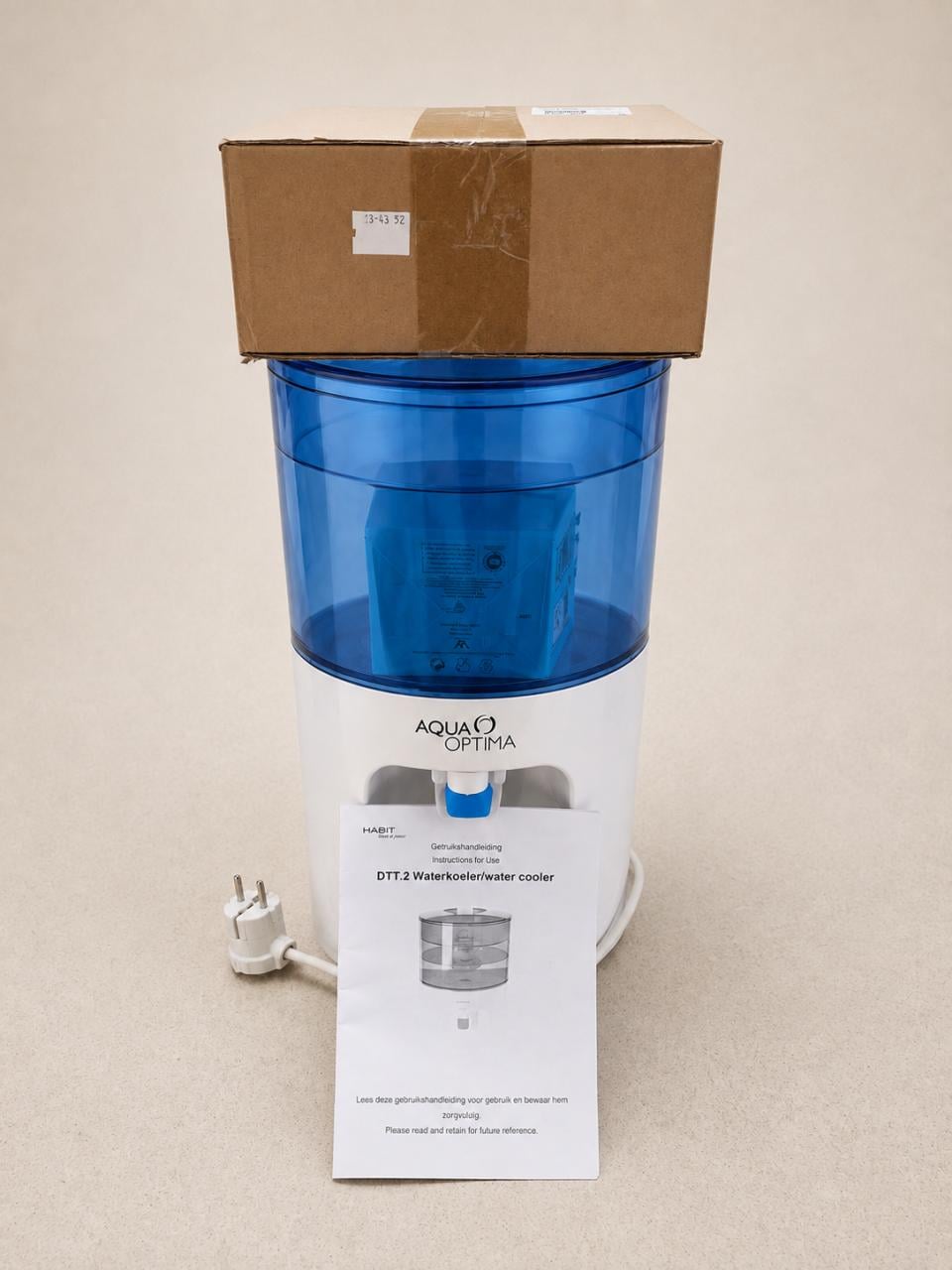 Aqua optima waterkoeler met nieuwe doos filters