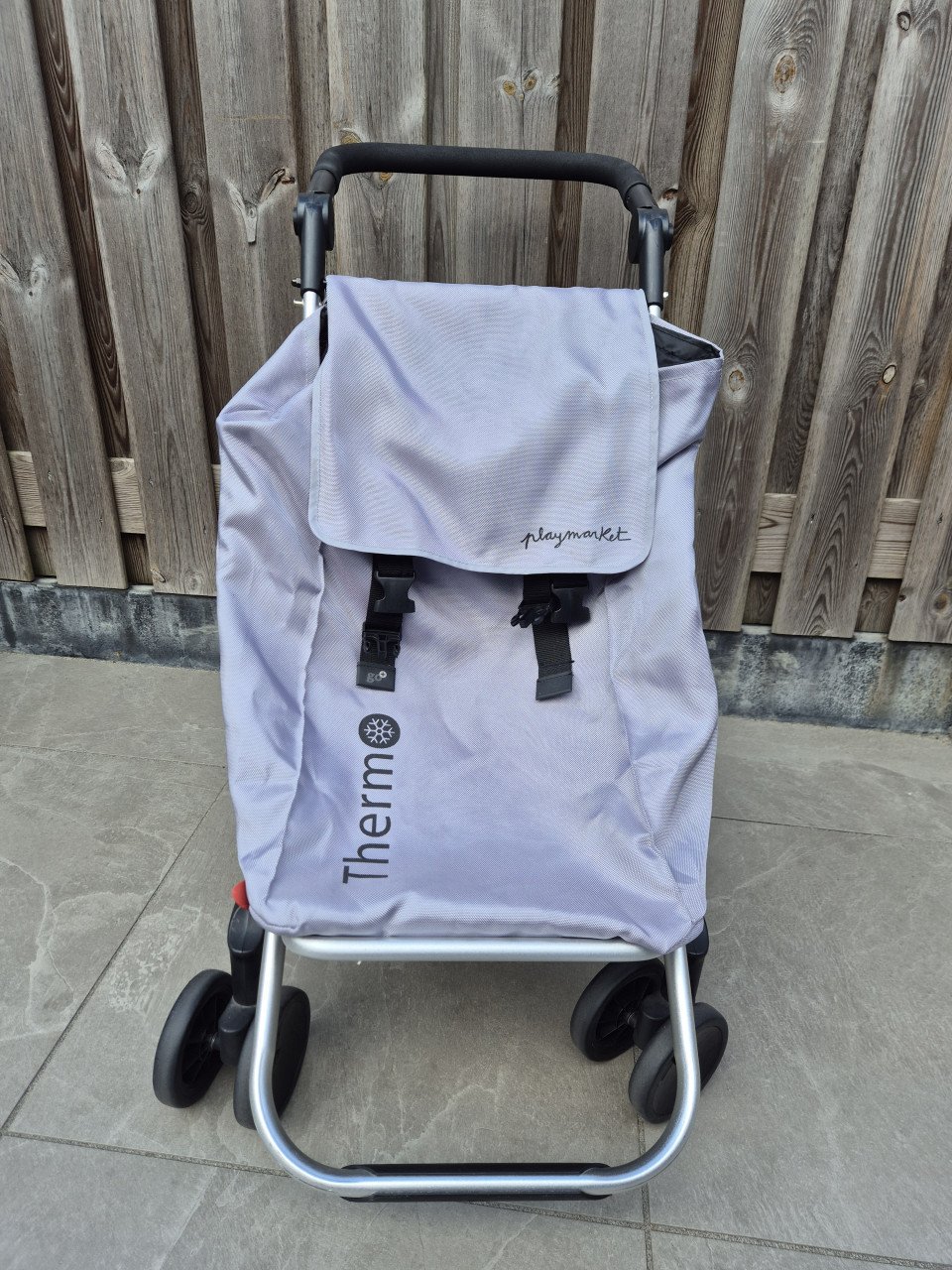 Playmarket boodschappen trolley GO PLUS, silver