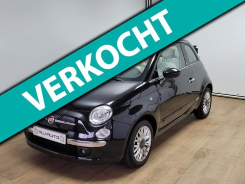 Fiat 500 C 0,9 lounge | cabrio | parkeersensor | half-leder | airco | deale