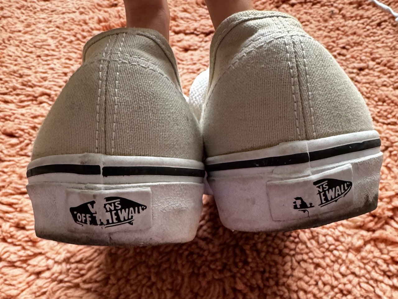 Vans authentic lichtgrijs/beige maat 41