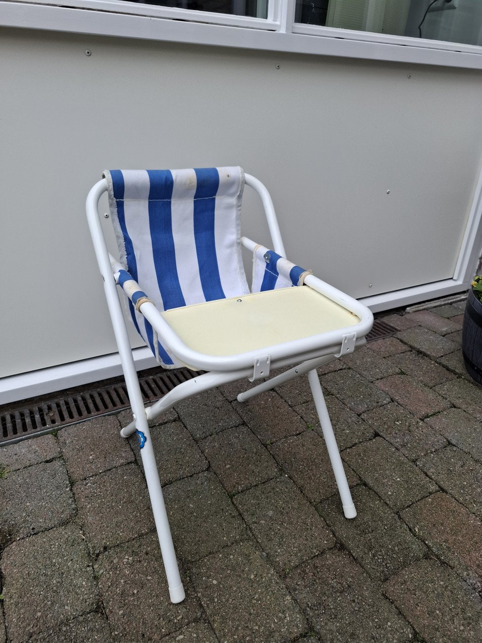 Inklapbaar kinderstoeltje handig op de camping