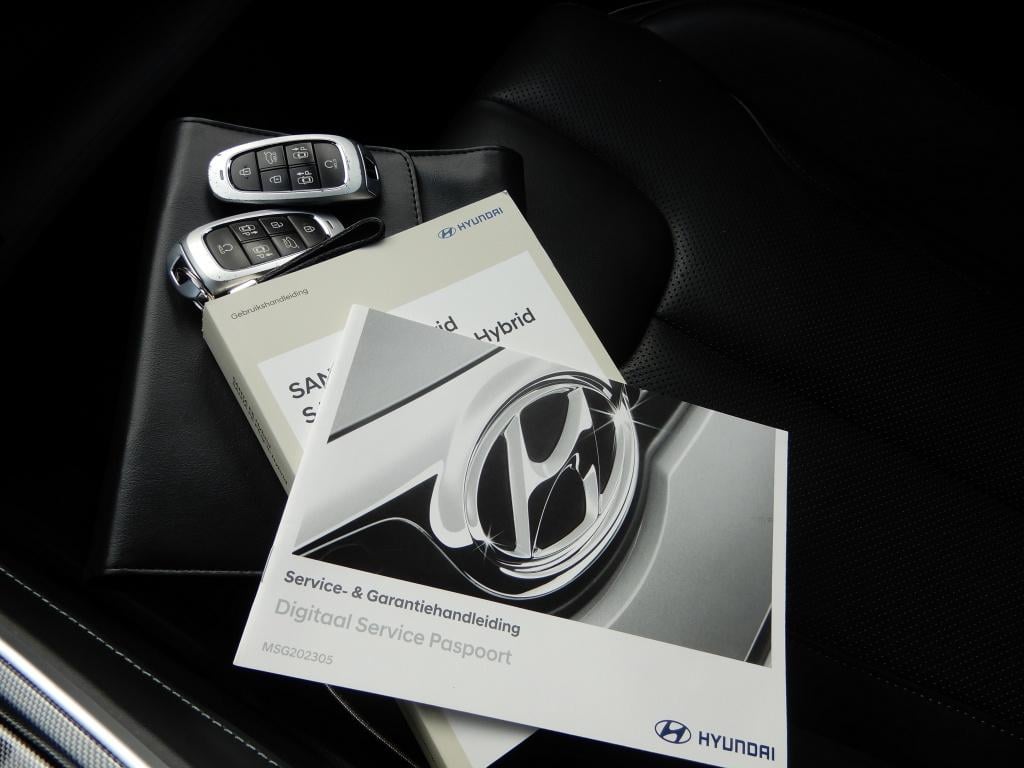 Hyundai Santa Fe 1.6 t-gdi hev premium | trekhaak 1650kg! | leder | elek. k