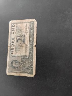 Bankbiljet van 2,50 gulden