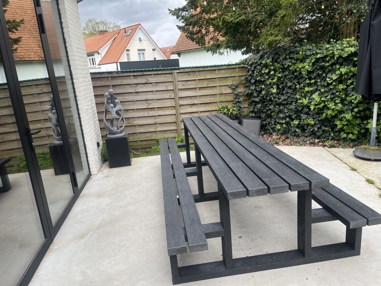 Picknicktafels - Hout - Staal/douglas en Kunststof