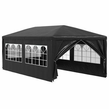 Partytent 6x3 meter antraciet nieuw in doos