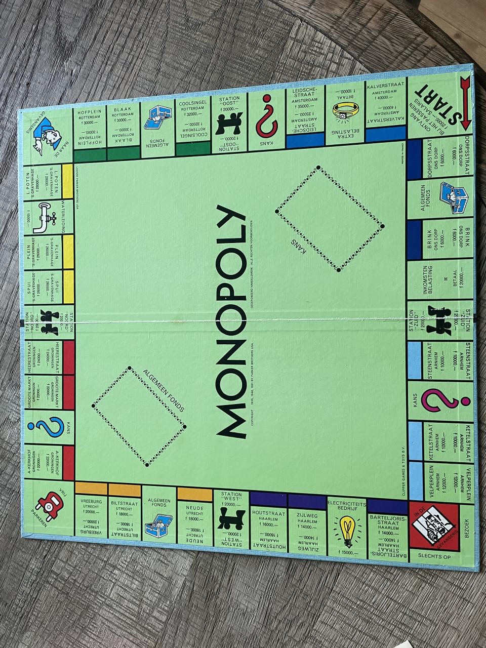 Monopoliespel vintage