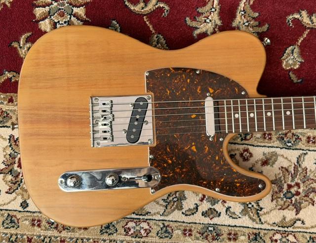 Telecaster gitaar  kloon met extra specs.