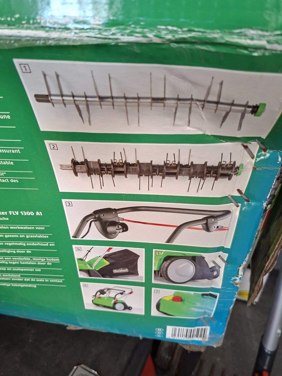 Verticuteer machine