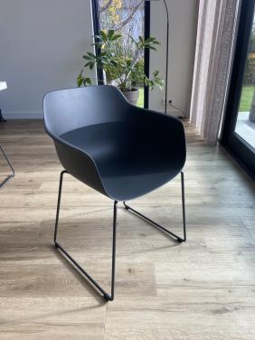 Brunner Crona Light stoelen – set van 8 – antraciet