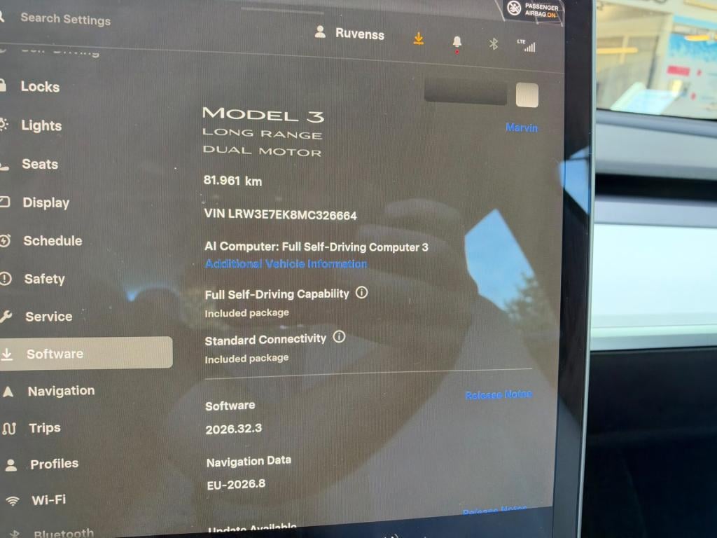 Tesla Model 3 long range awd 75 kwh