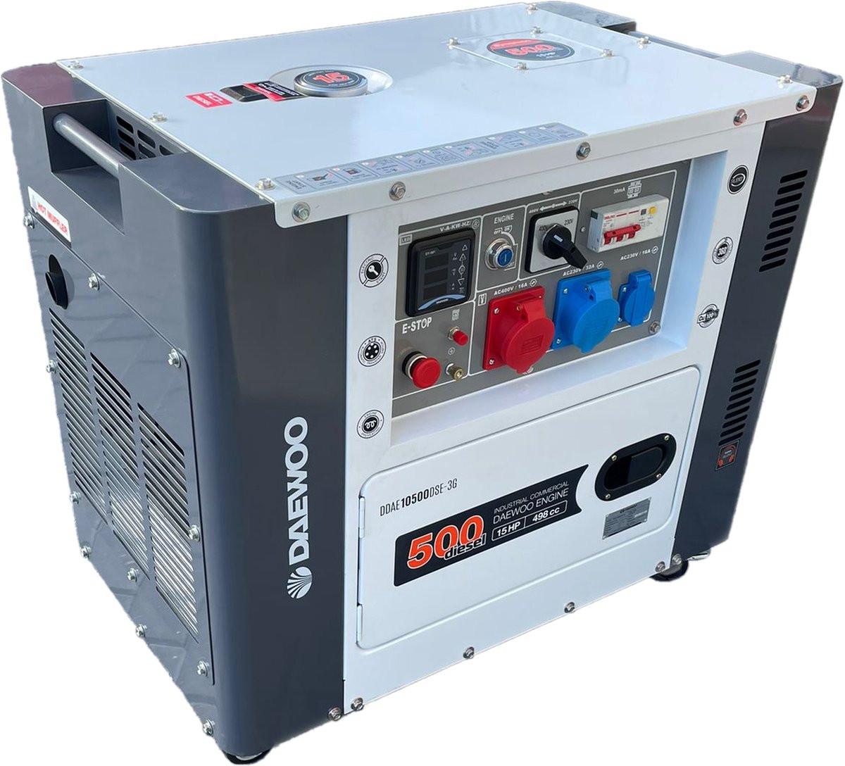 Daewoo DDAE10500DSE-3G Diest Generator set Noodstroom