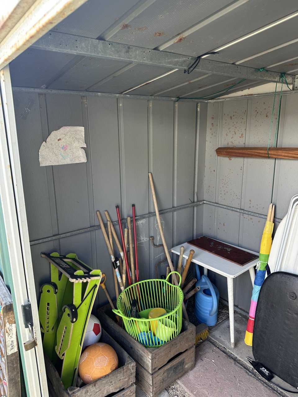 Metalen Tuin Berging / Gereedschapshuis