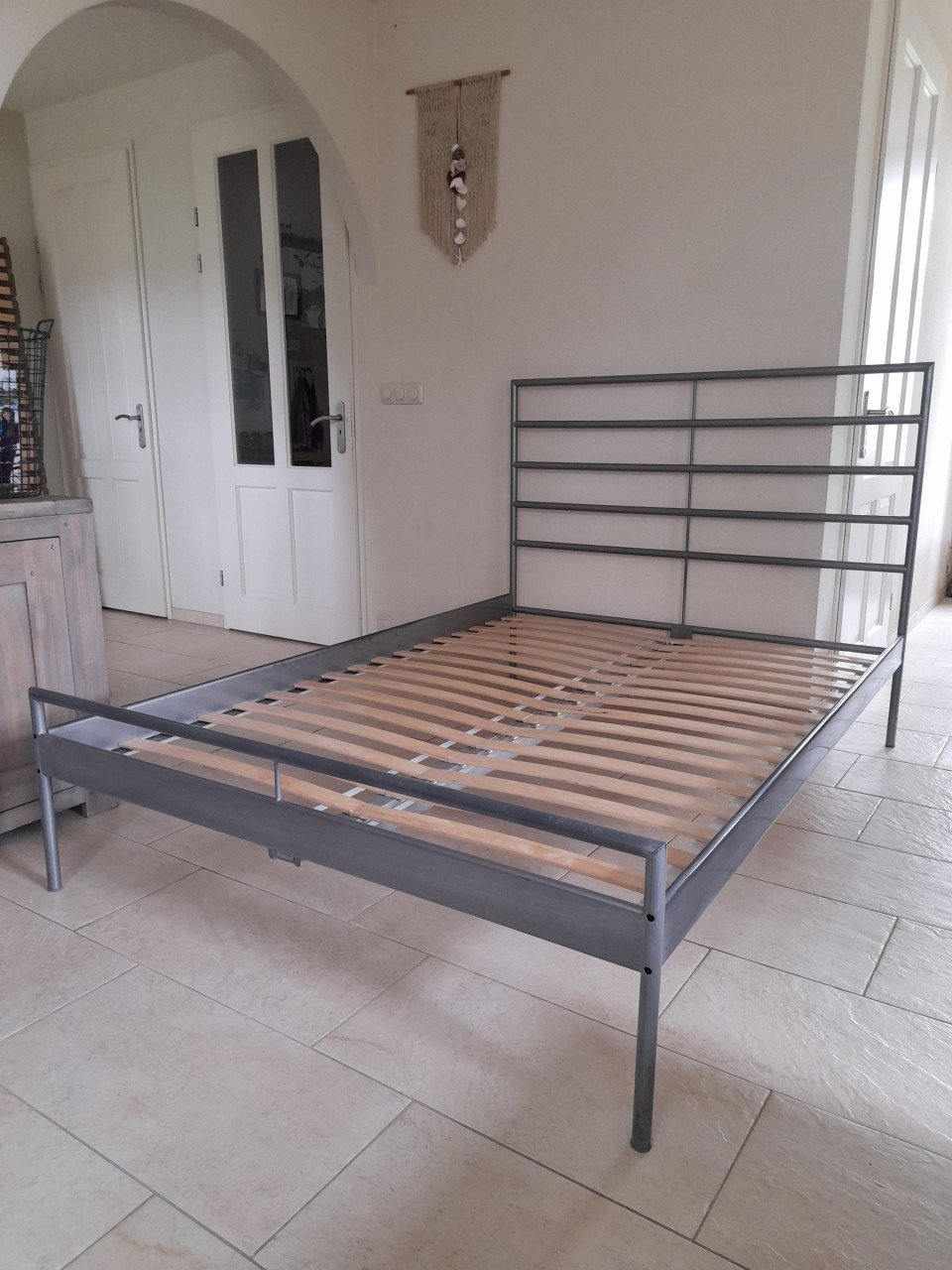 Metalen 2 persoons bed (140 x 200 )