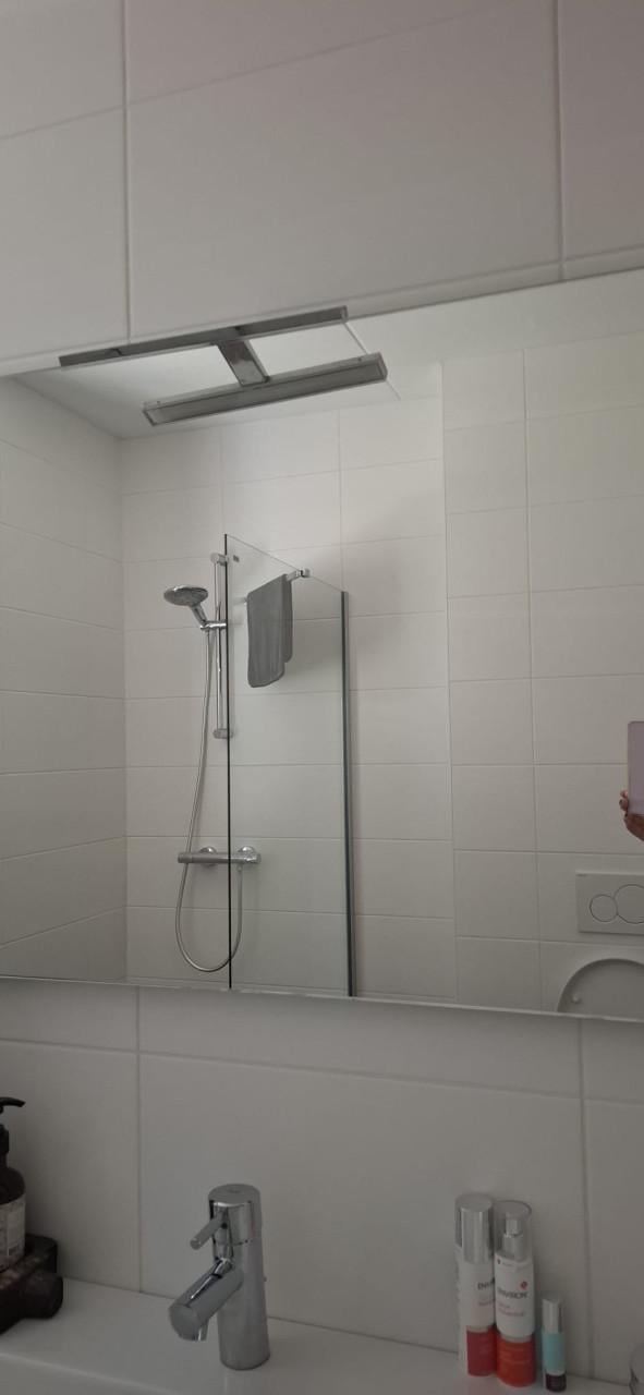 Badkamerspiegel met verwarming - 90x64cm