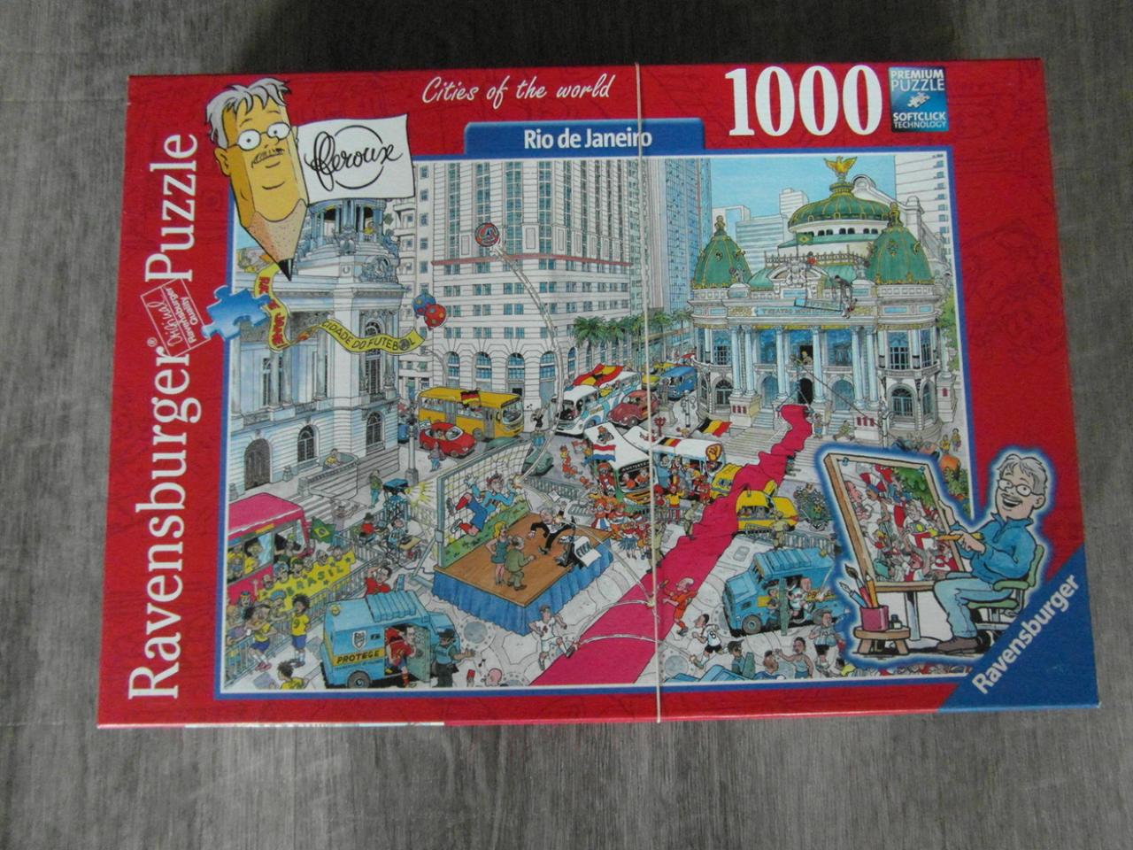 Ravensburger puzzel 1000 stukjes. Rio de Janeiro.