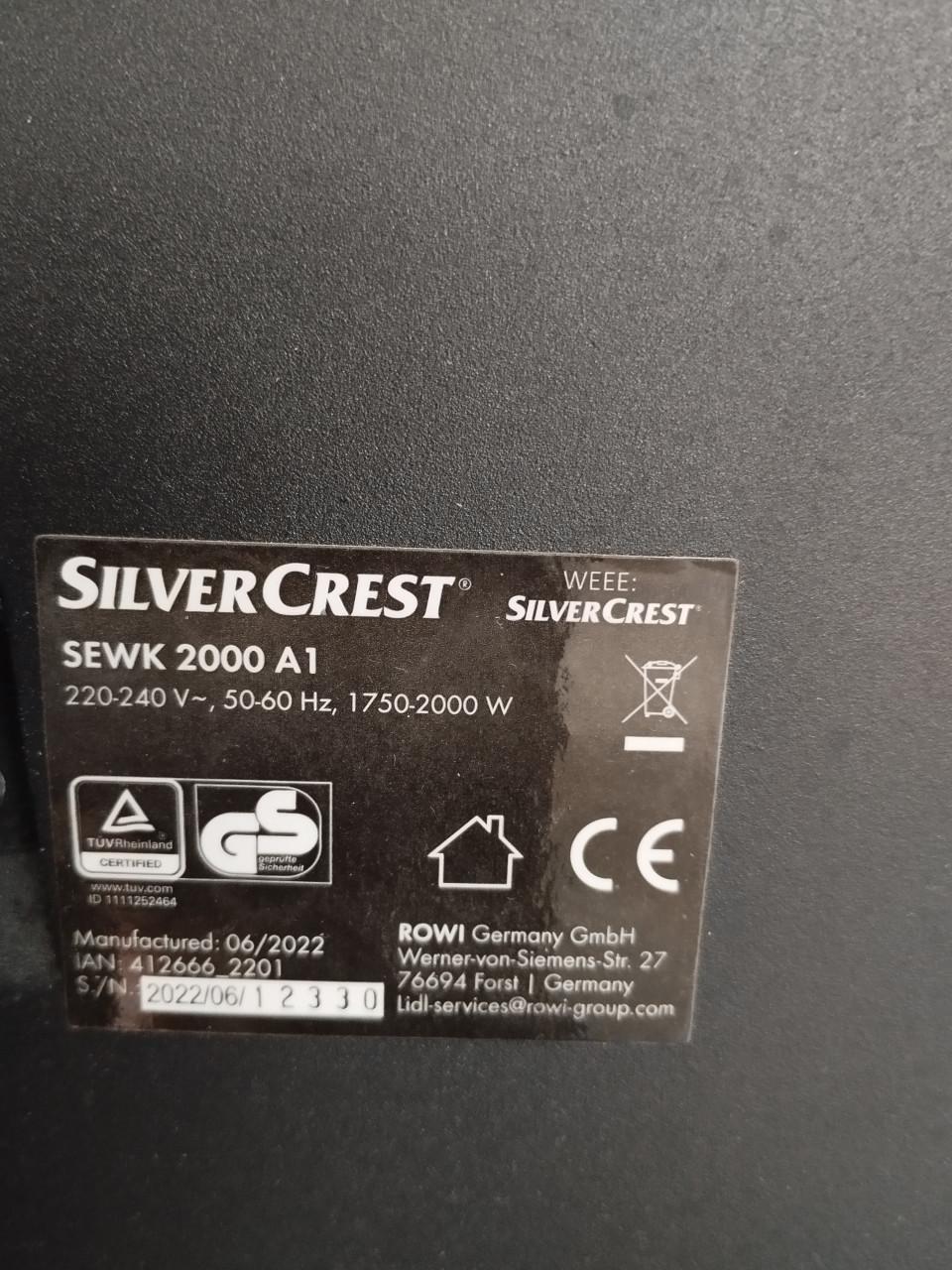 Electrische sfeer wand kachel