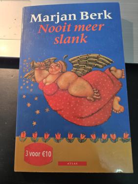 Boek Nooit meer slank 1e druk 2000