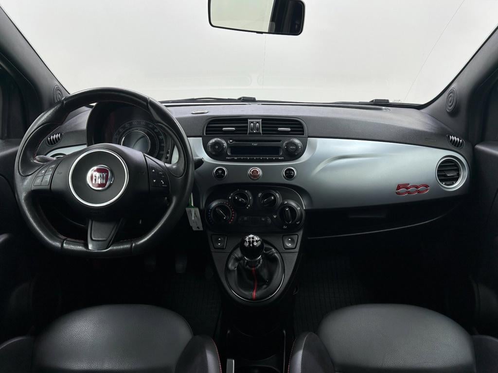 Fiat 500 C occasion 1.2 lounge | grijs | tweedehands fiat 500 | airco | aux