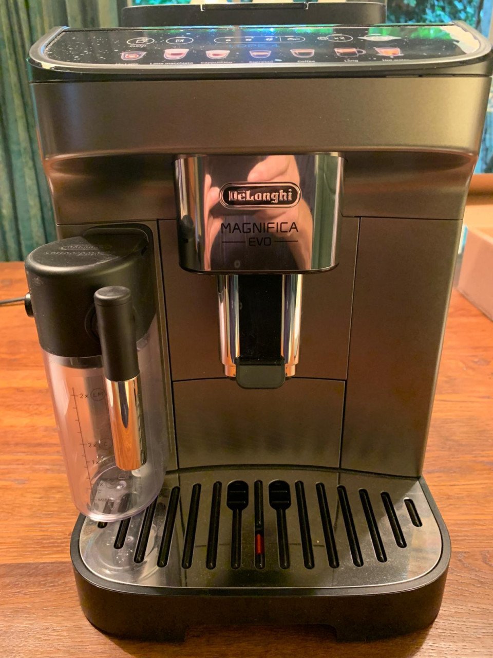 Nieuwe Delonghi bonen koffie machine