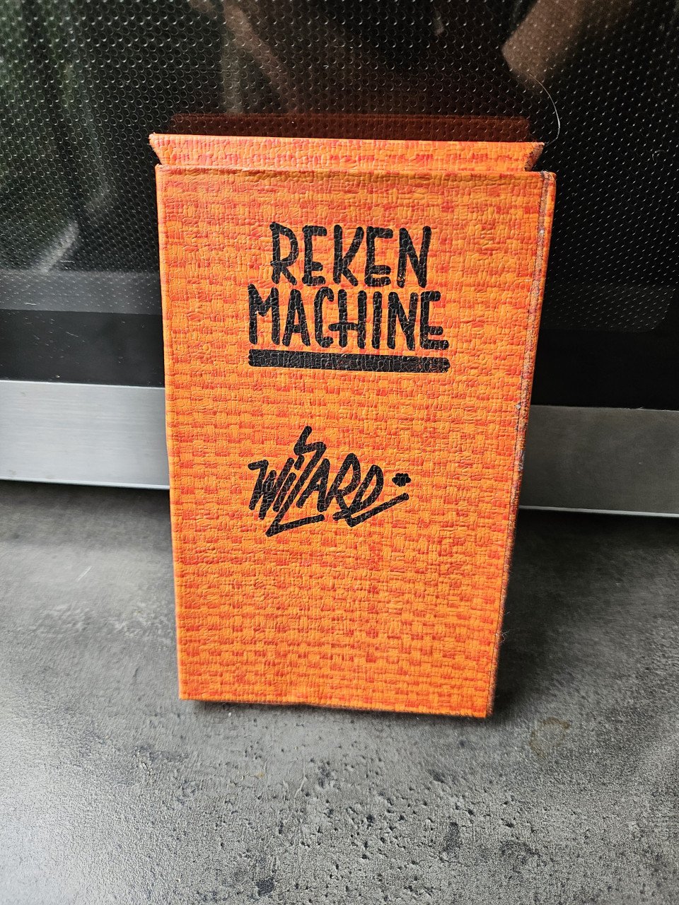 Zgan vintage calculator mechanische Wizard rekenmachine....
